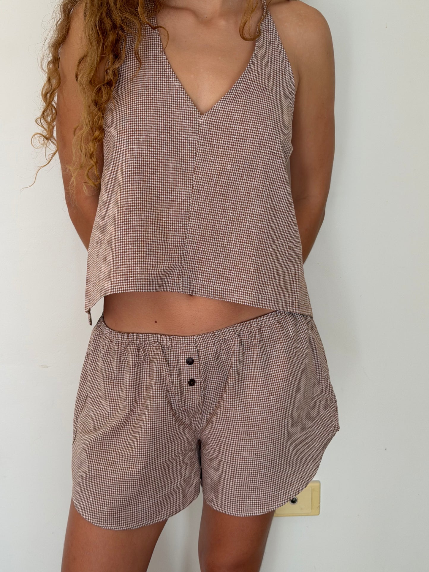 CLASSIC HALTER SET - CLAY