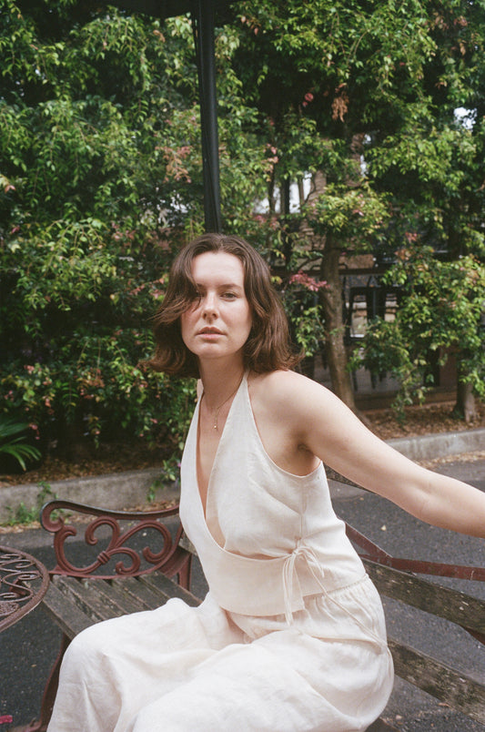 CROSS OVER HALTER - SESAME