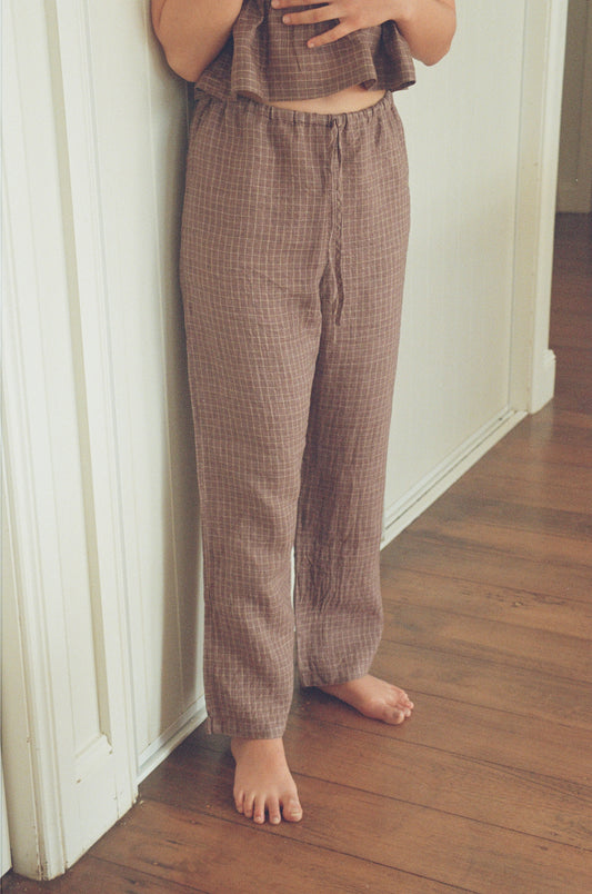 JUNI PANTS- COFFEE