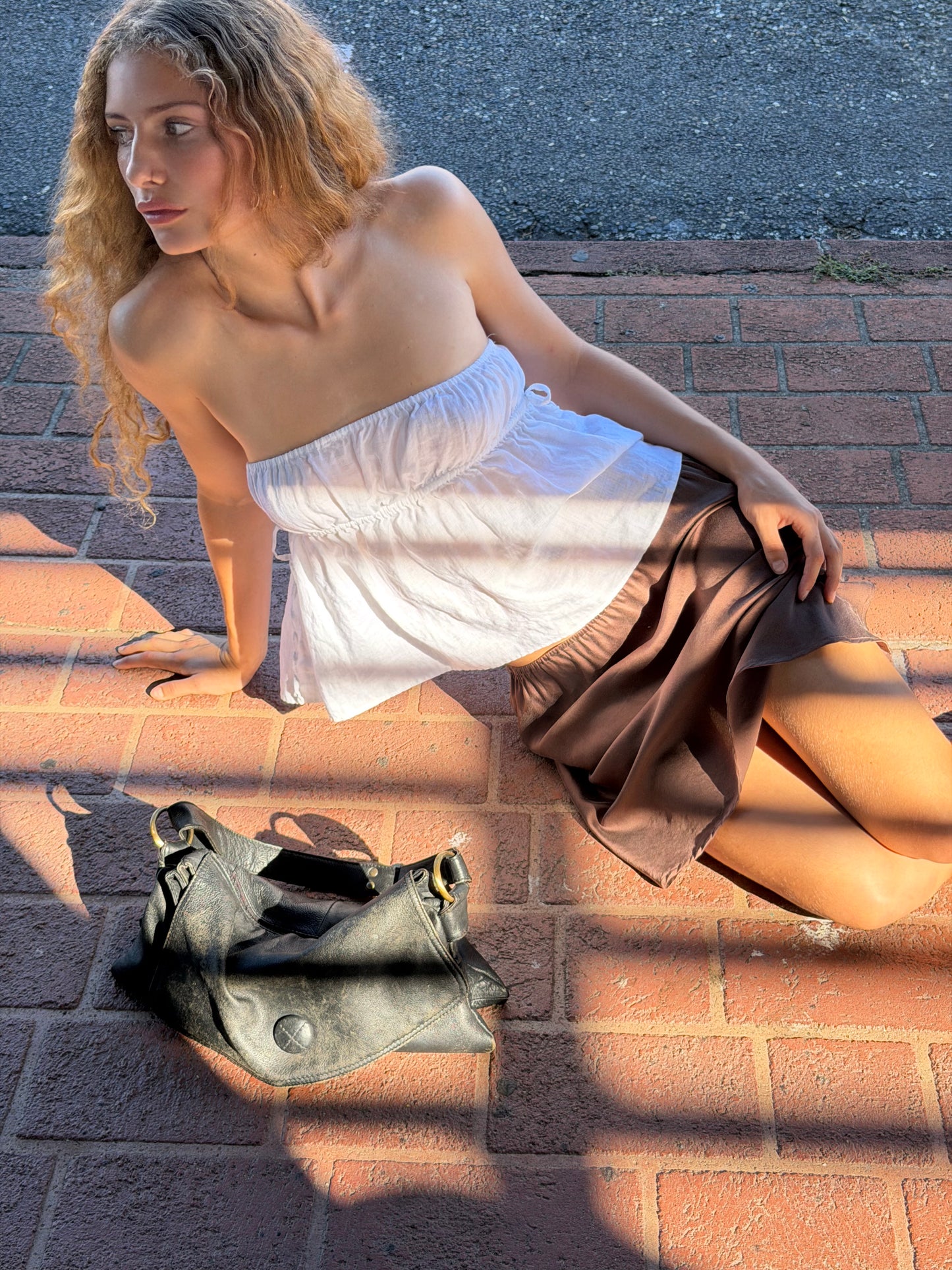 LINEN TUBE TOP - PAPER