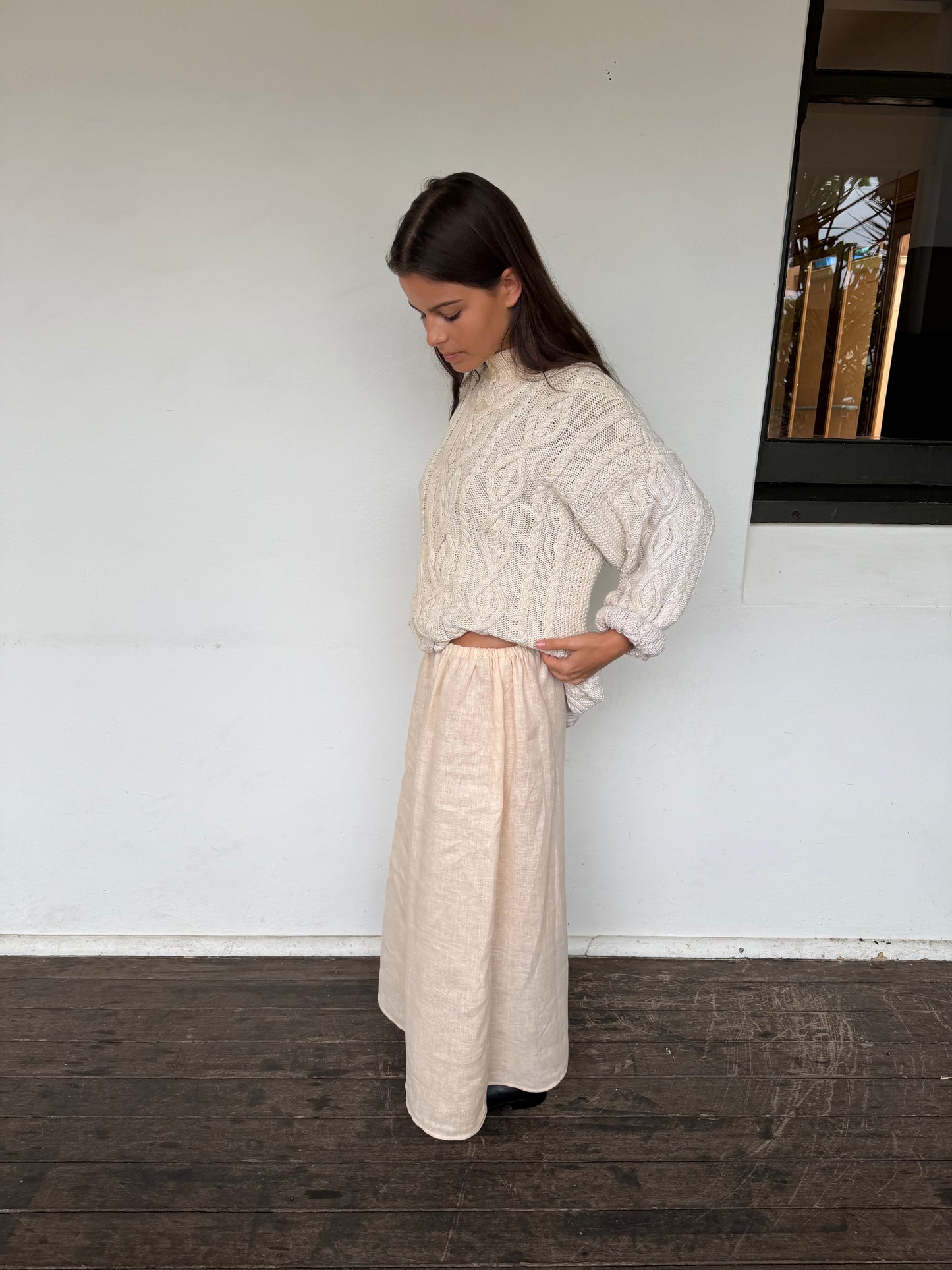 EVERYDAY SKIRT - SESAME