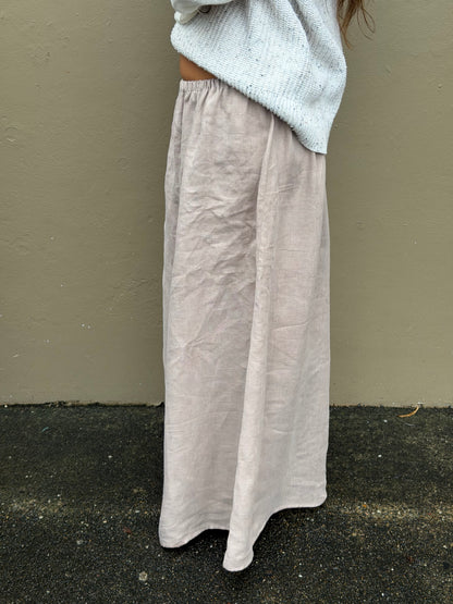 EVERYDAY SKIRT -CLAY