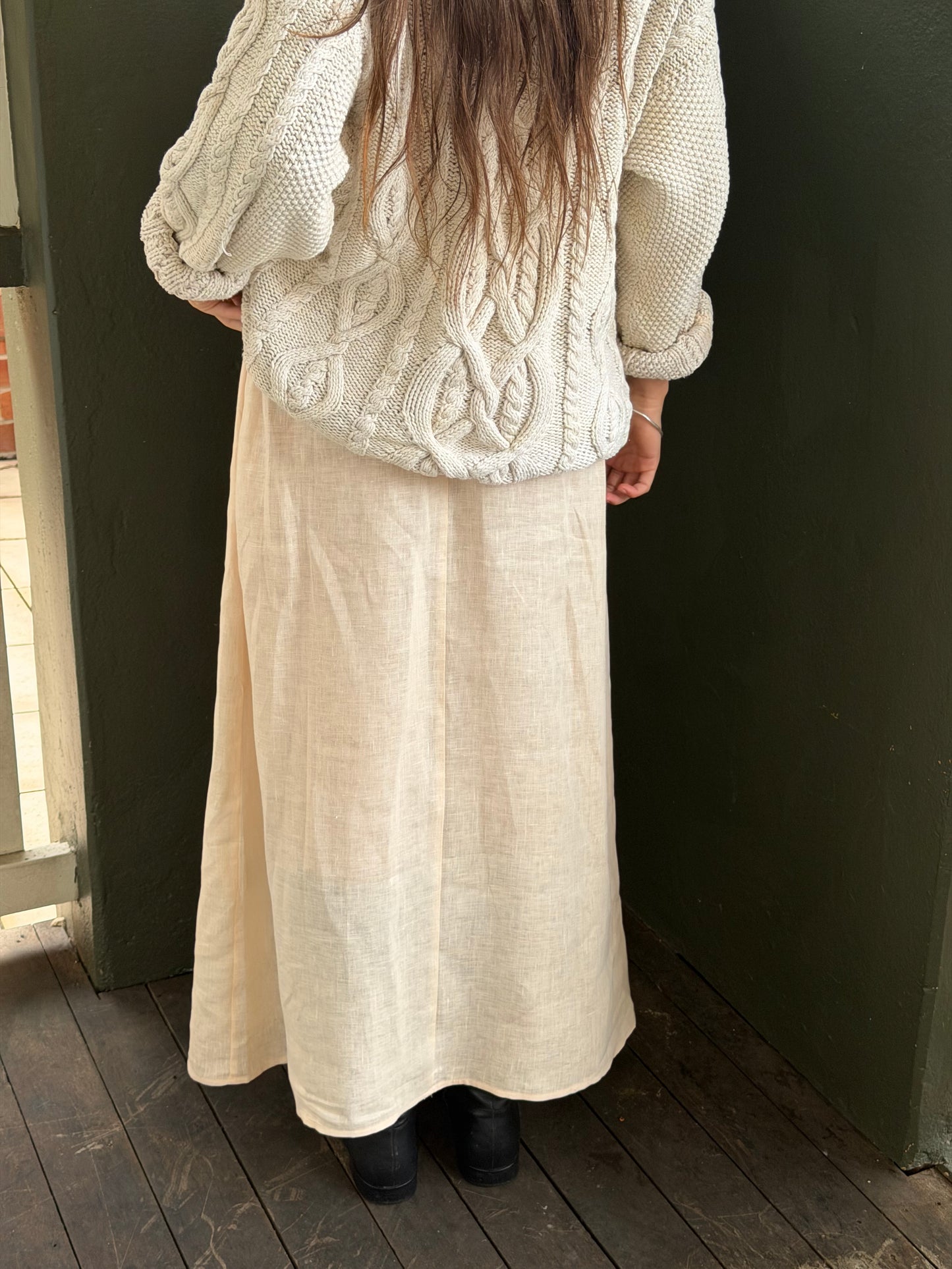 EVERYDAY SKIRT - SESAME