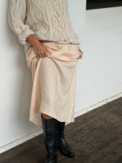 EVERYDAY SKIRT - SESAME