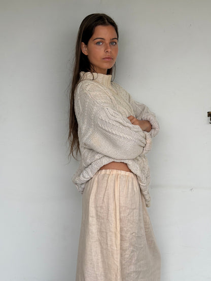EVERYDAY SKIRT - SESAME