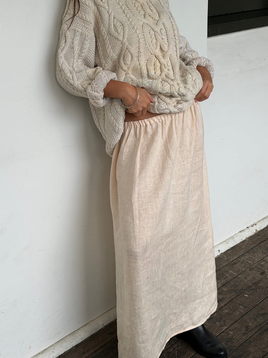EVERYDAY SKIRT - SESAME