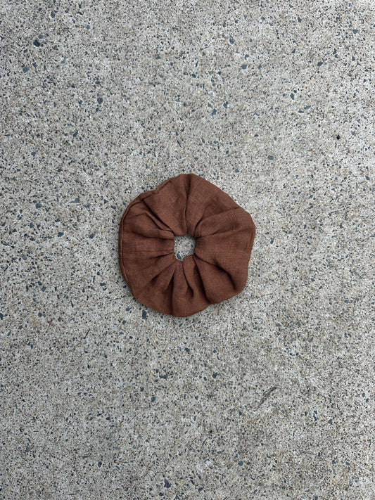 OVERSIZED SCRUNCHIE- CACAO
