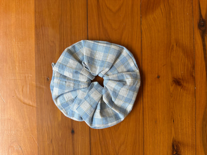 OVERSIZED SCRUNCHIE - FISHERMEN CHECK
