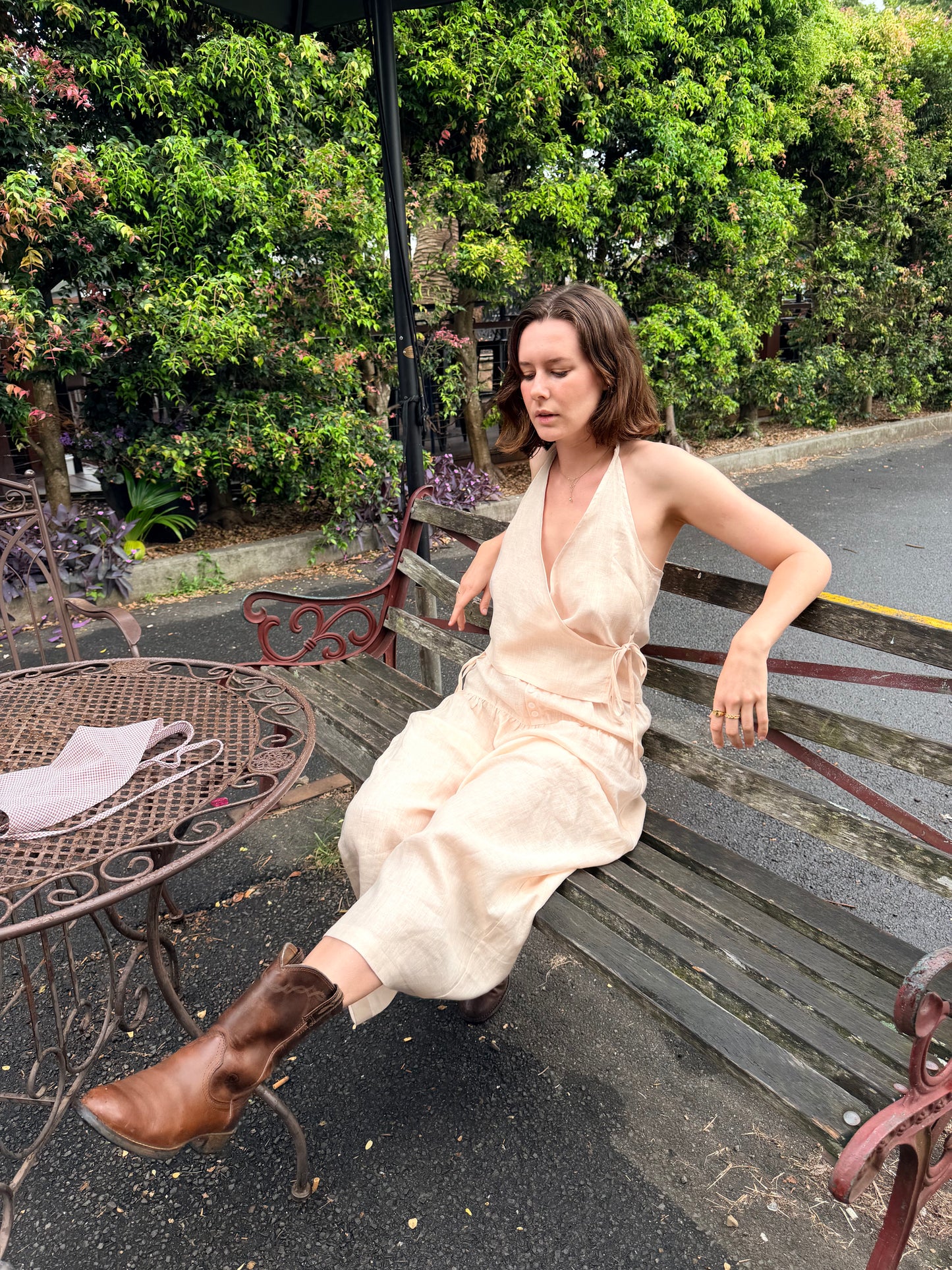 CROSS OVER HALTER - SESAME