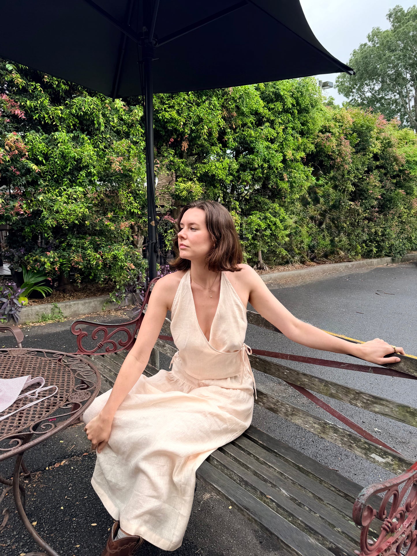 CROSS OVER HALTER - SESAME