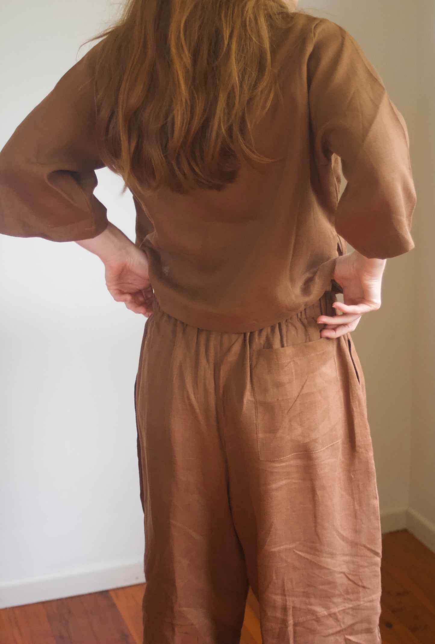 PARACHUTE PANT - CACAO