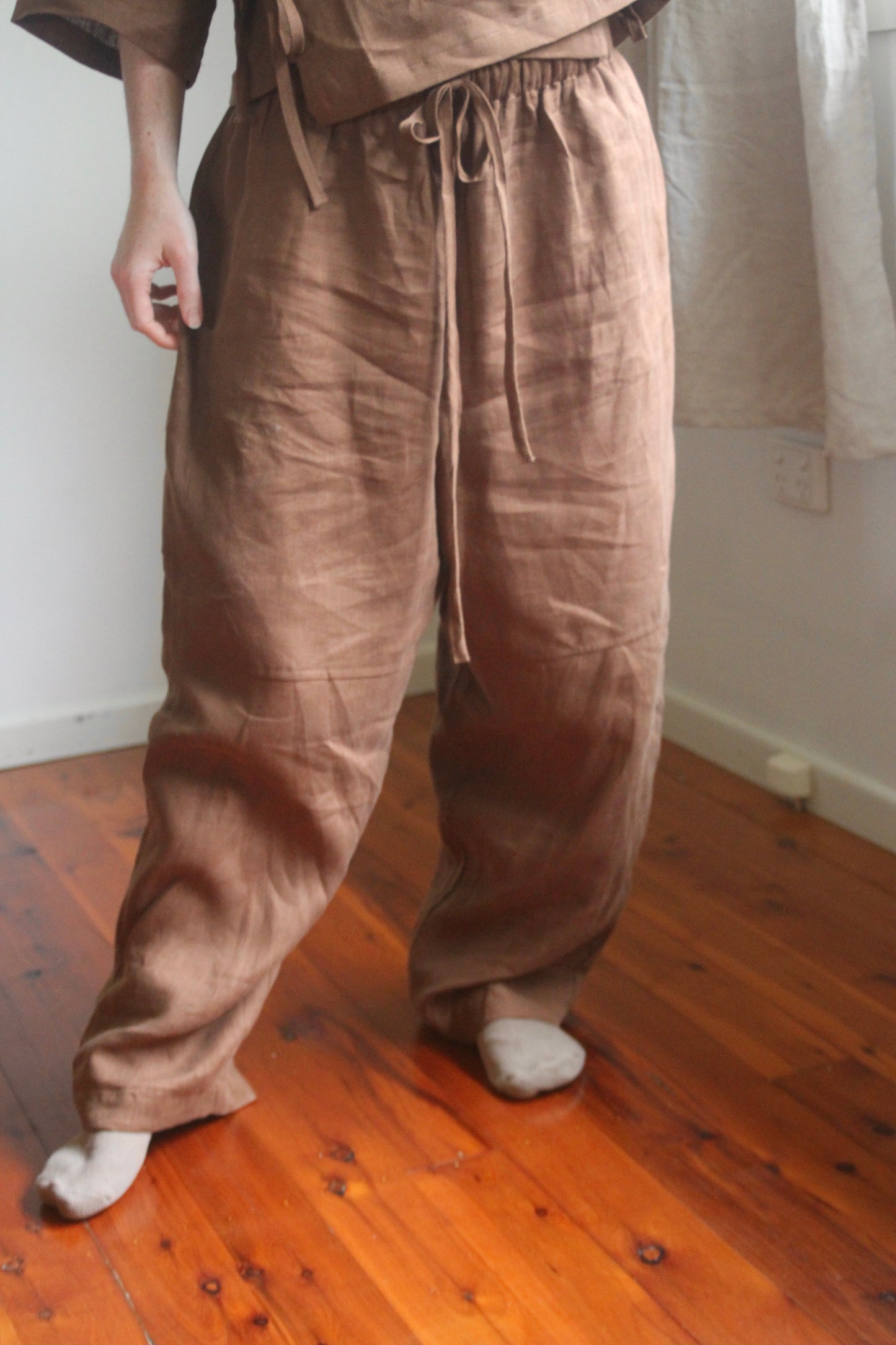 PARACHUTE PANT - CACAO