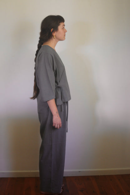 WRAP TOP - SLATE