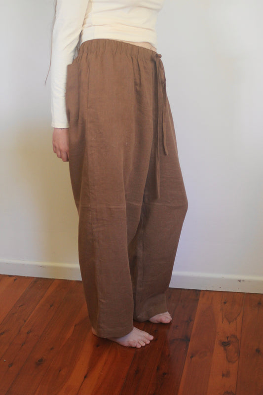 PARACHUTE PANT - CACAO