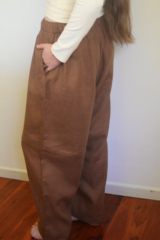 PARACHUTE PANT - CACAO