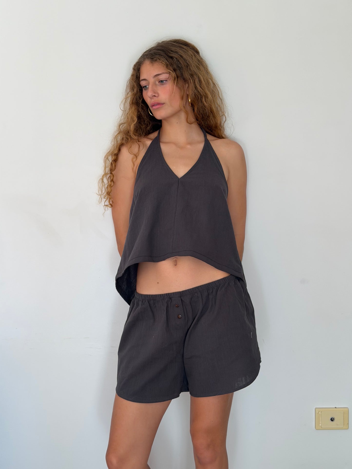 CLASSIC HALTER - SMOKE