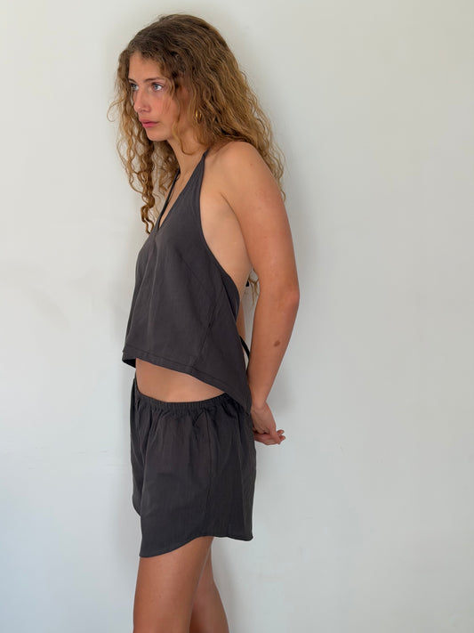 CLASSIC HALTER - SMOKE