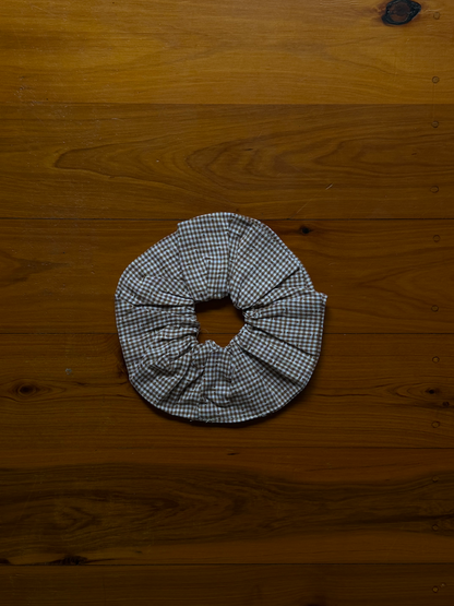 OVERSIZED SCRUNCHIE - CARIBOU CHECK