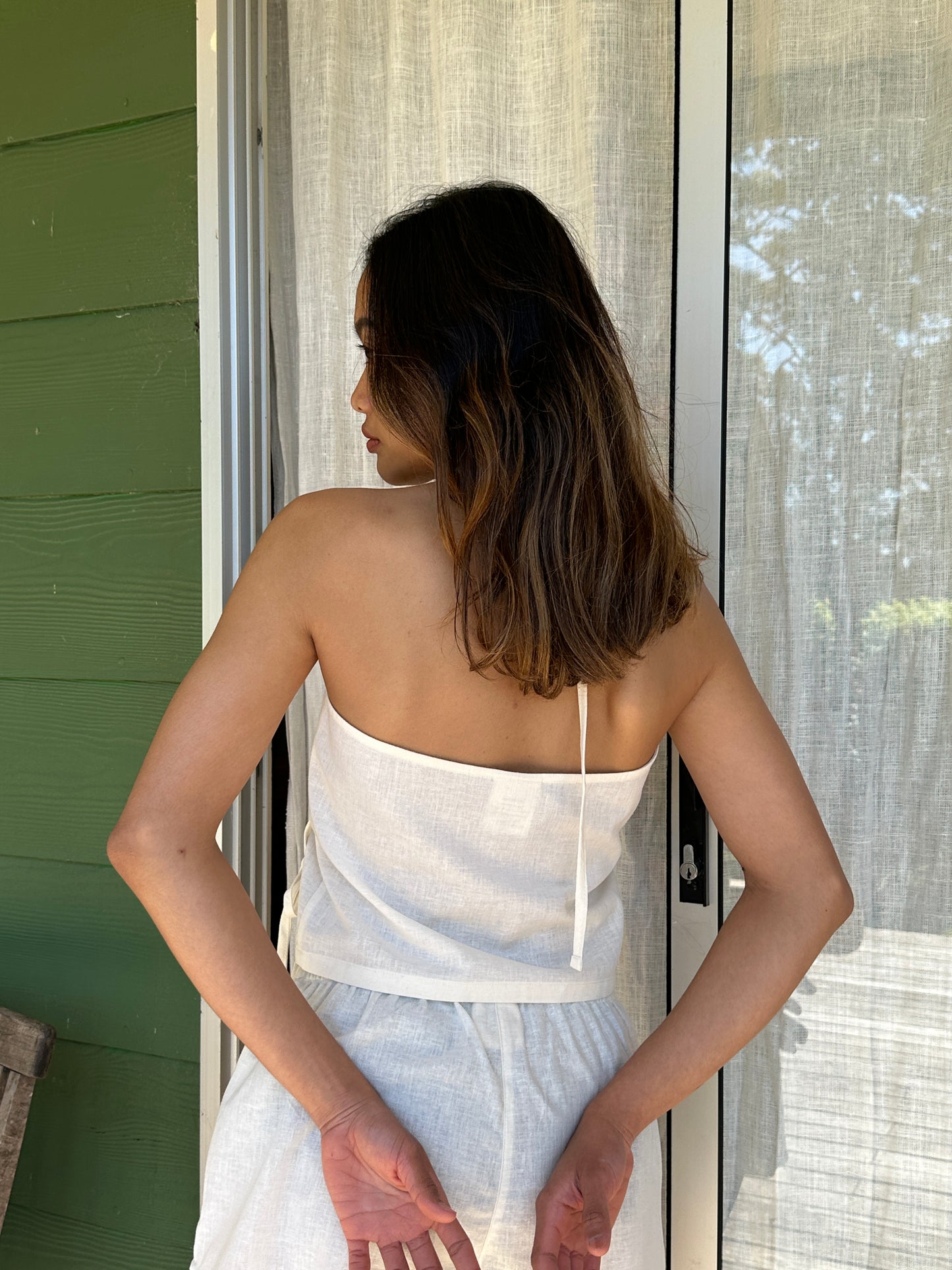 CROSS OVER HALTER - HUSK