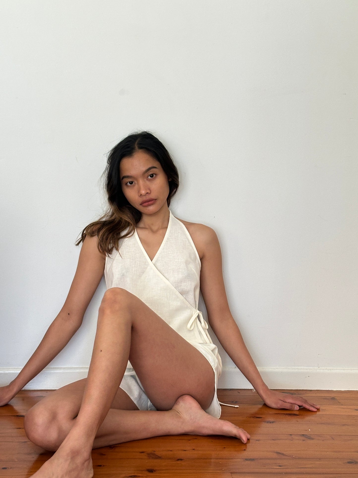 CROSS OVER HALTER - HUSK