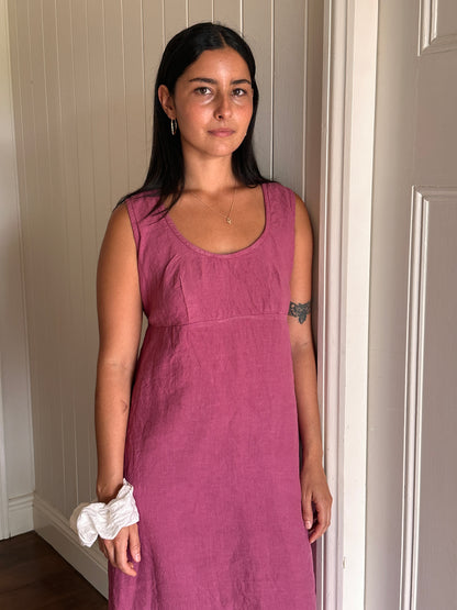 SUNDAY SLEEVELESS DRESS - MULBERRY